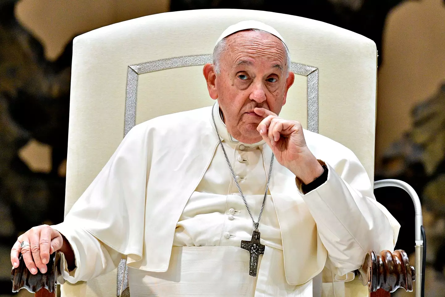 Pope Francis passed away on Easter Monday (Vatican Media via Vatican Pool/Getty Images)