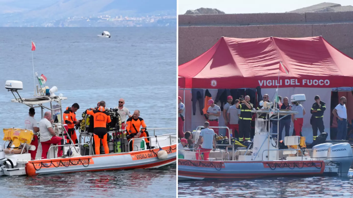 Two bodies found in search for missing tourists after boat capsized off Italian coast