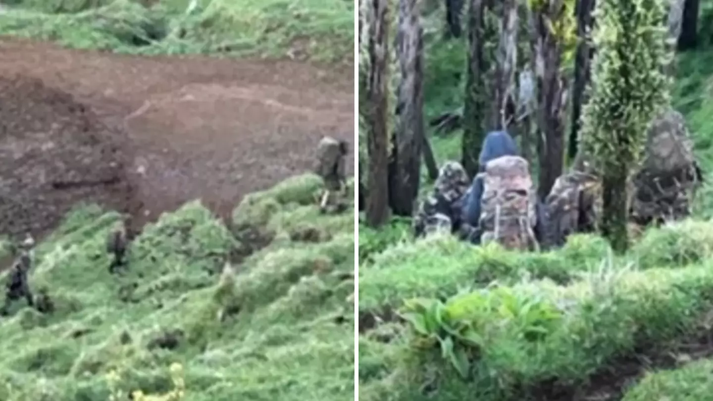 What missing girl said to hunter after being spotted in wilderness three years after vanishing