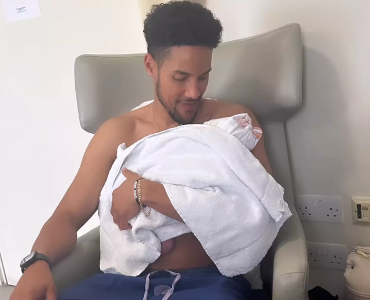 Jessie J welcomed her baby boy last month.