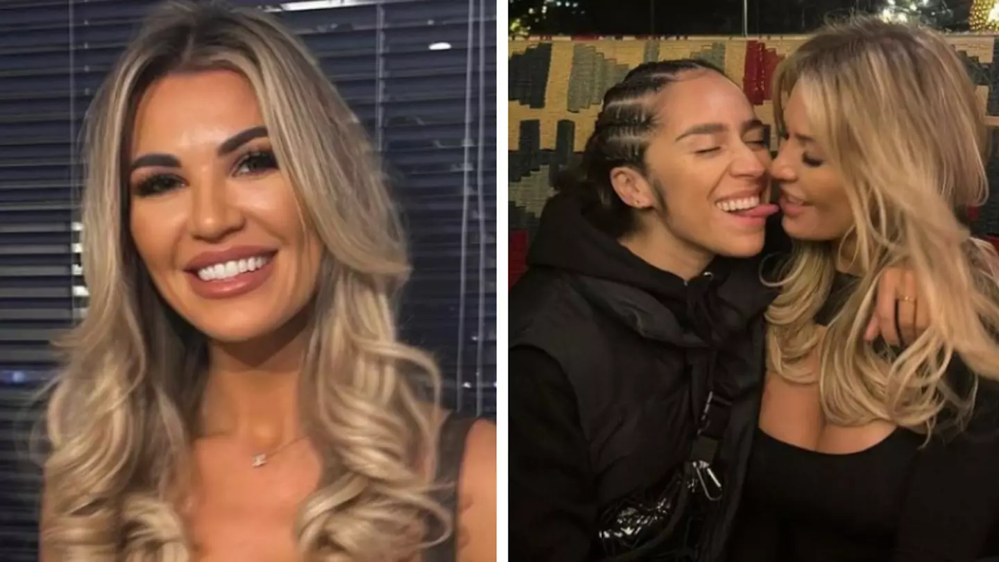 Christine McGuinness cosies up to Chelcee Grimes on holiday together