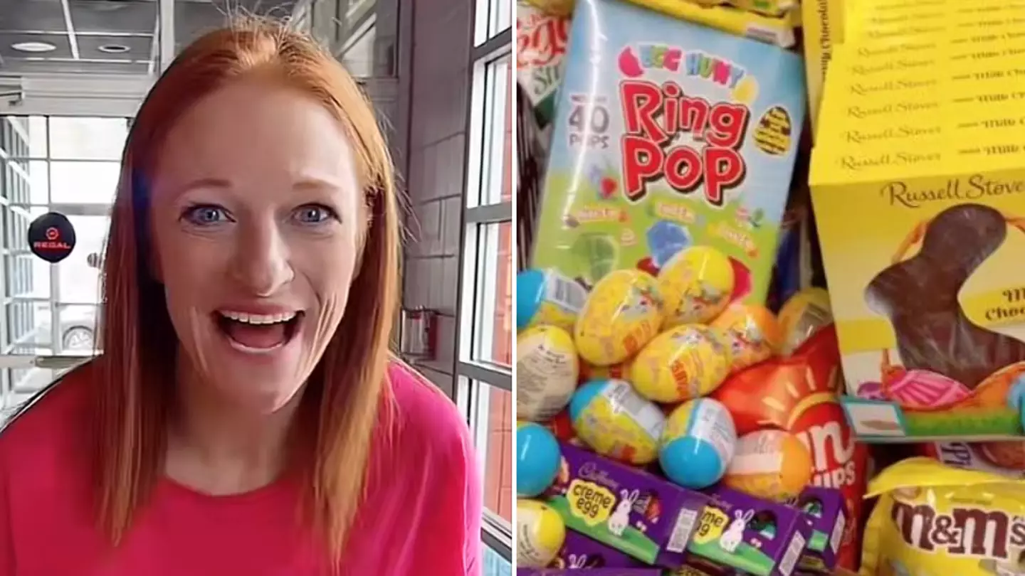 Mum–of-12 slammed for giant Easter haul