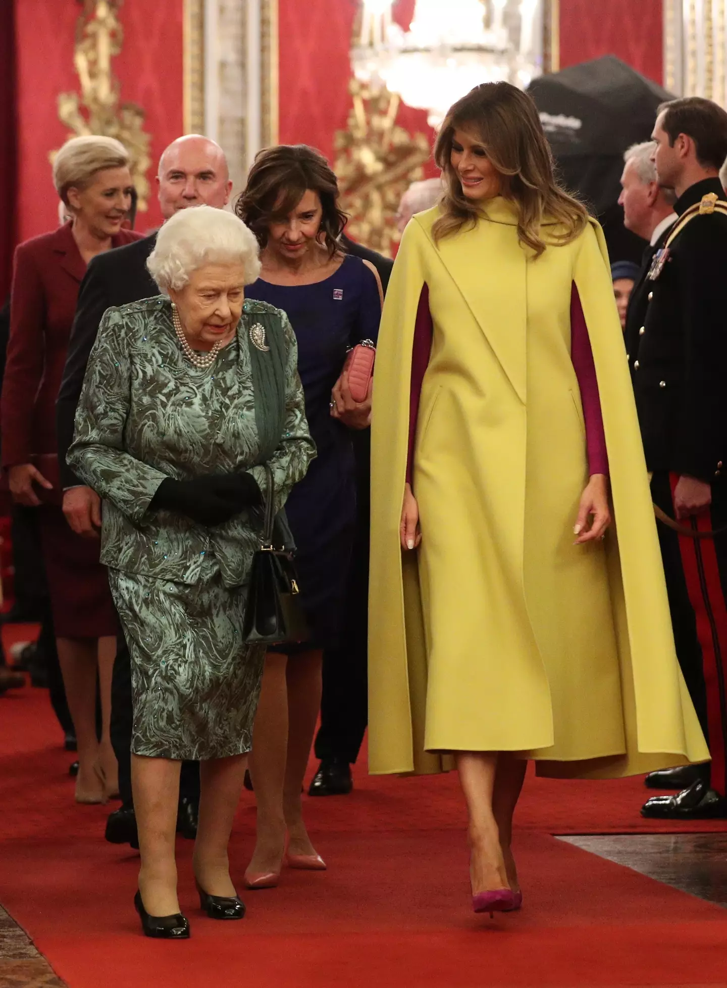 The Queen is said to have had a knack for ‘impersonating’ Melania Trump (Yui Mok - WPA Pool/Getty Images)