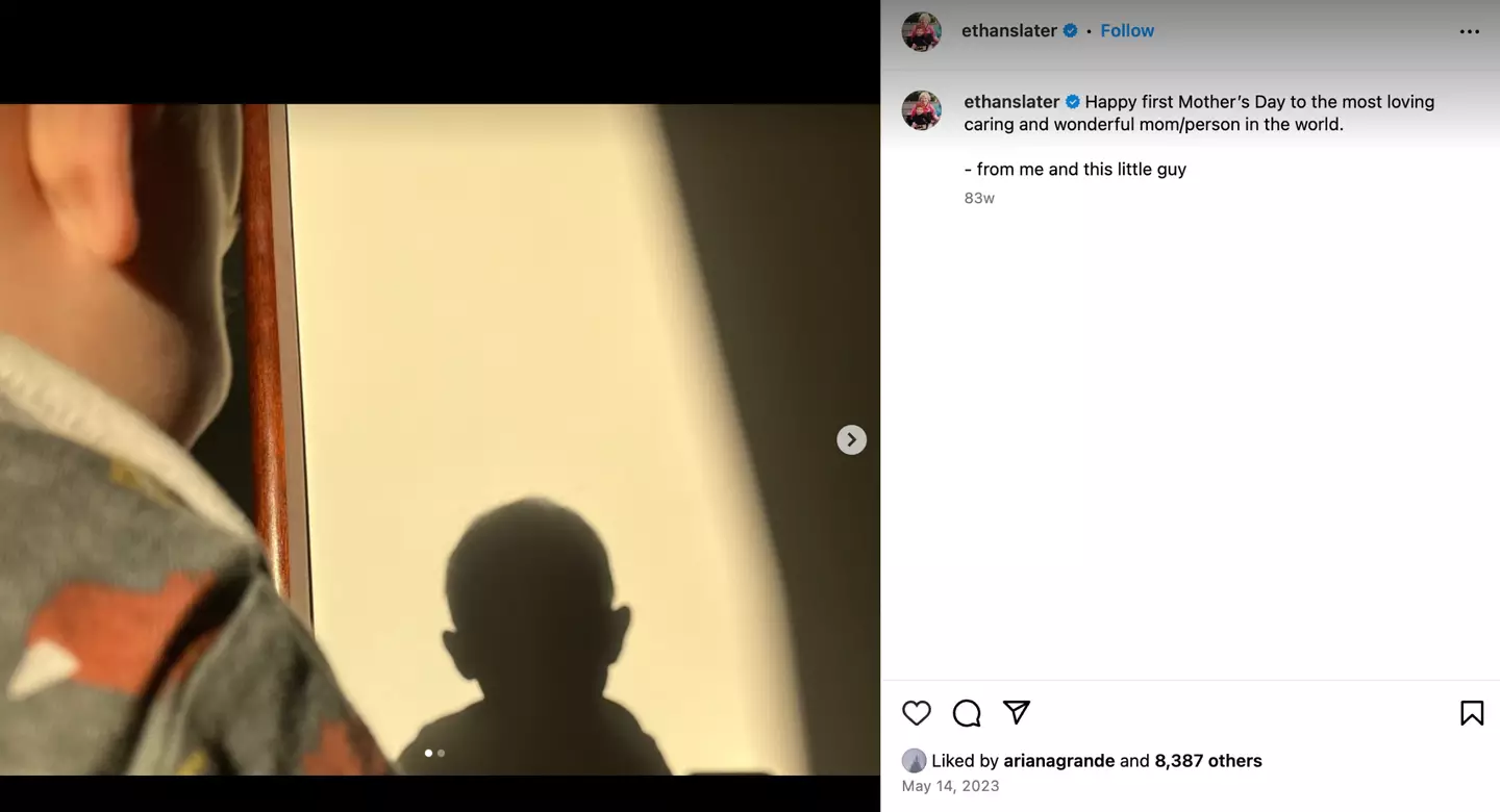 (Instagram/@ethanslater)