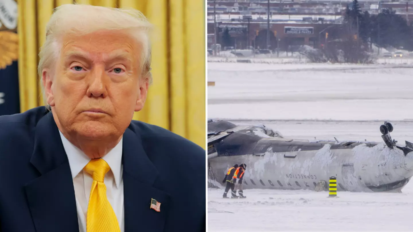 Donald Trump gives bizarre explanation as to why there’s been so many plane crashes recently
