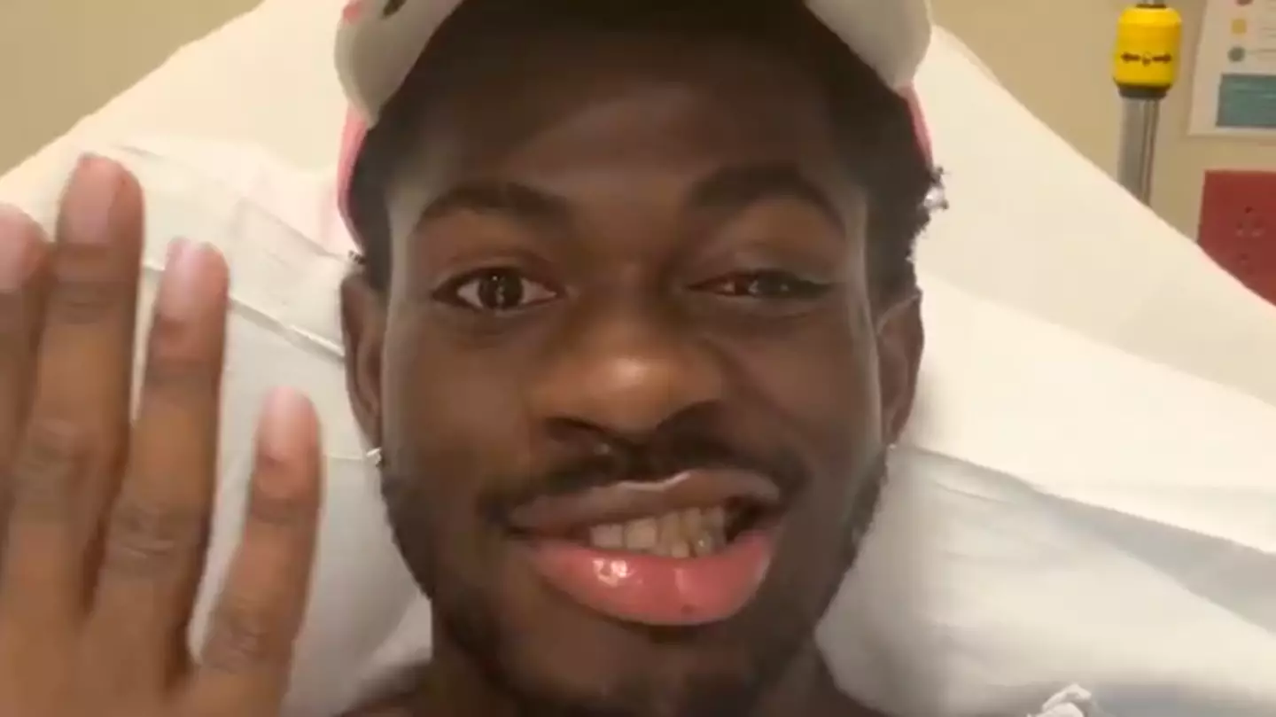 Lil Nas X reveals right side of his face is paralysed after being hospitalised