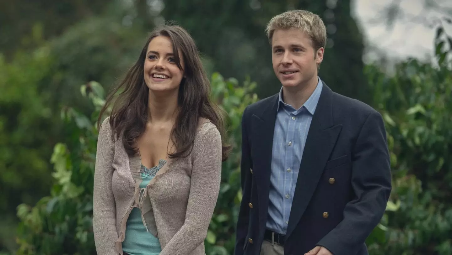 Carole is accused of 'meddling' in Kate and William's relationship in The Crown (Netflix)