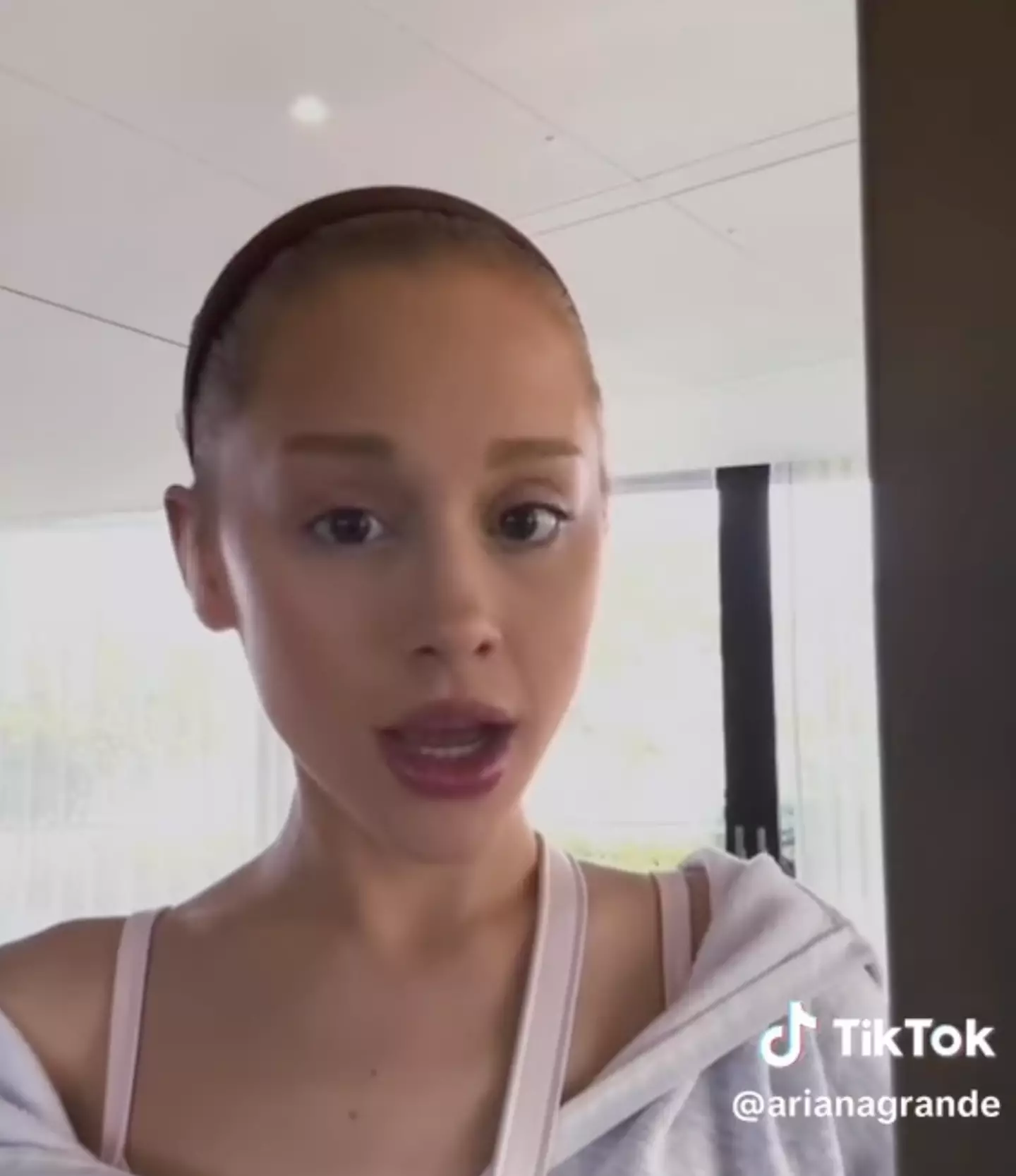 Ariana Grande shared a heartfelt message on TikTok addressing fans' concern.