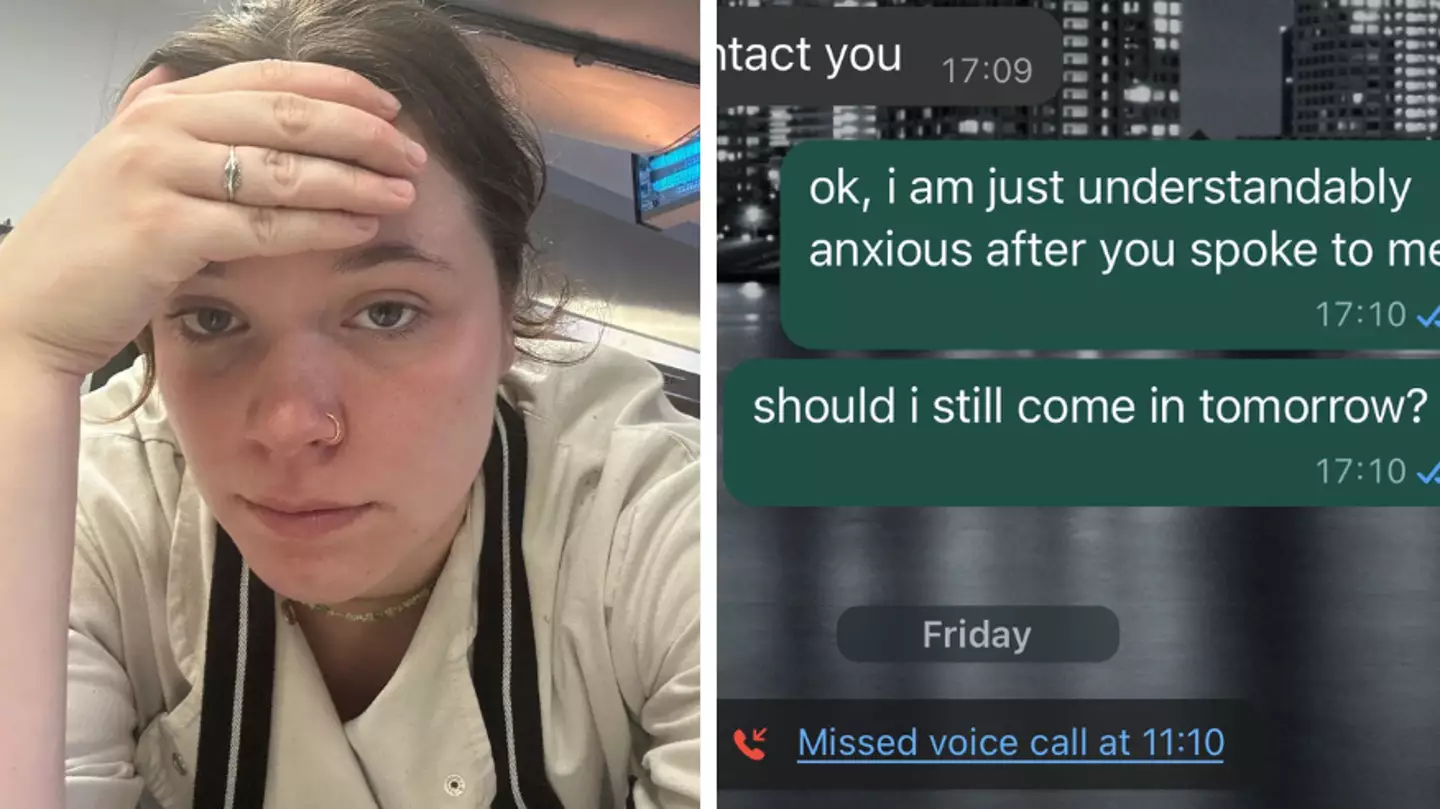 Chef sacked after just two weeks for 'checking her phone during her shift'