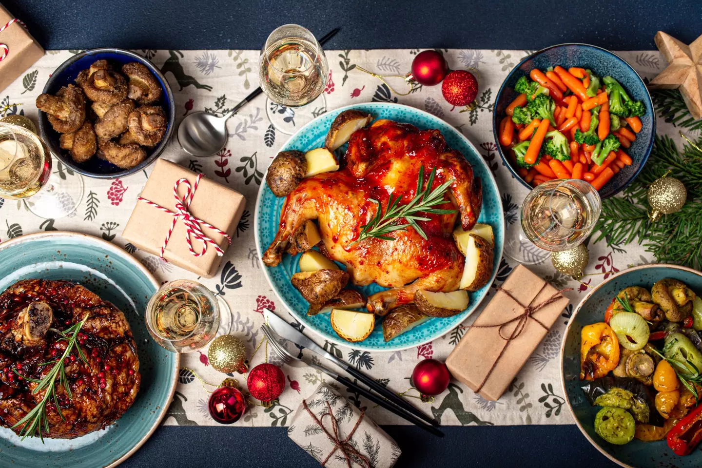 For many, Christmas is all about the food and drink (Getty Stock Image)