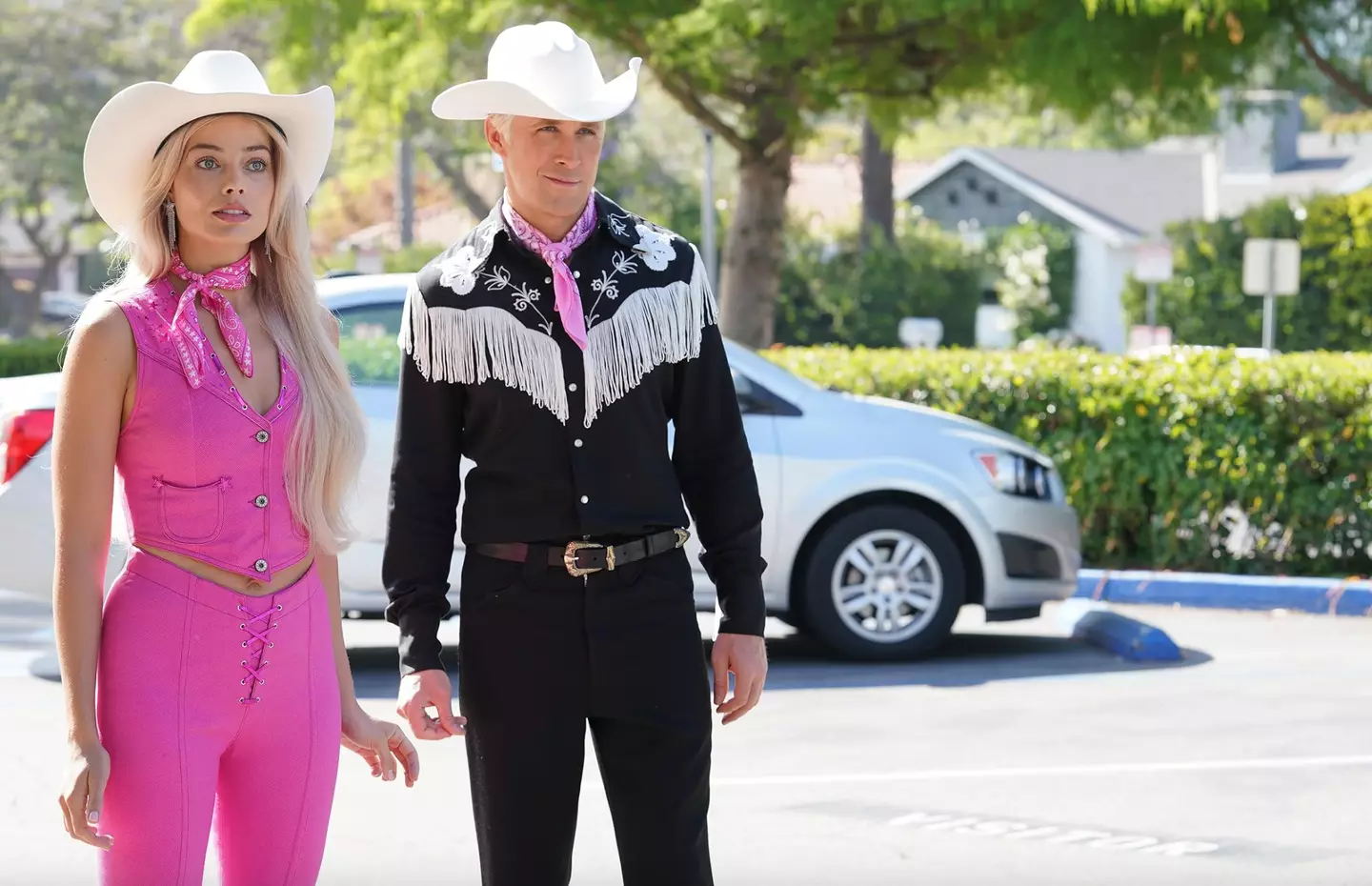 Ryan stars alongside Margot Robbie as Ken in Barbie.