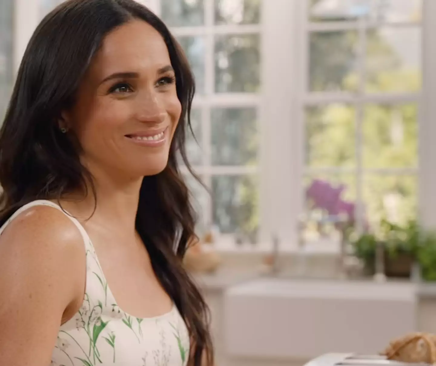 Meghan shared a new cooking video online (Netflix)