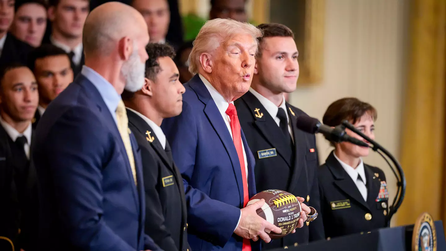 Worrying detail on Donald Trump reappears again during his latest appearance
