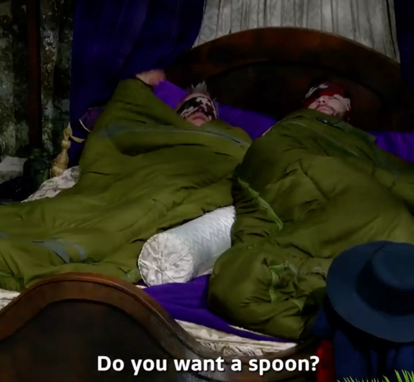Danny asked David for a spoon (