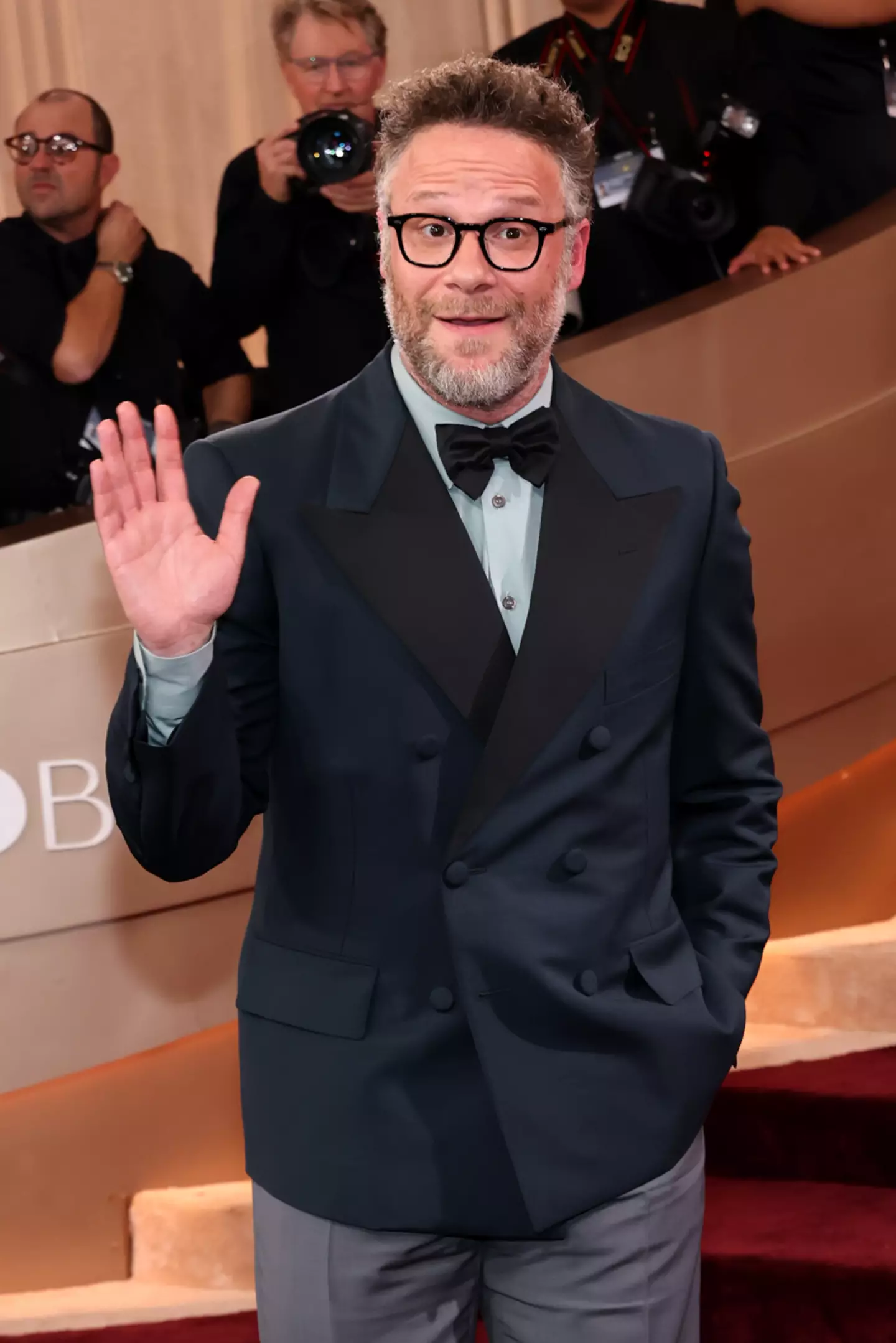 Rogen won his first Golden Globe Award during the star-studded ceremony (Amy Sussman/Getty Images)