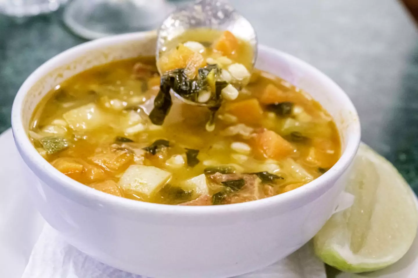 He advised people not to order the soup of the day. (Jeff Greenberg / Contributor / Getty)