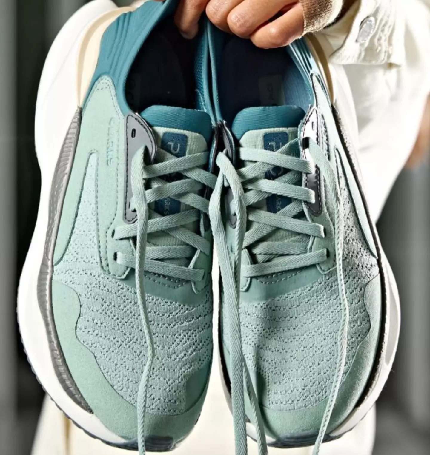 The Clarks Pace shoe is designed for walking.