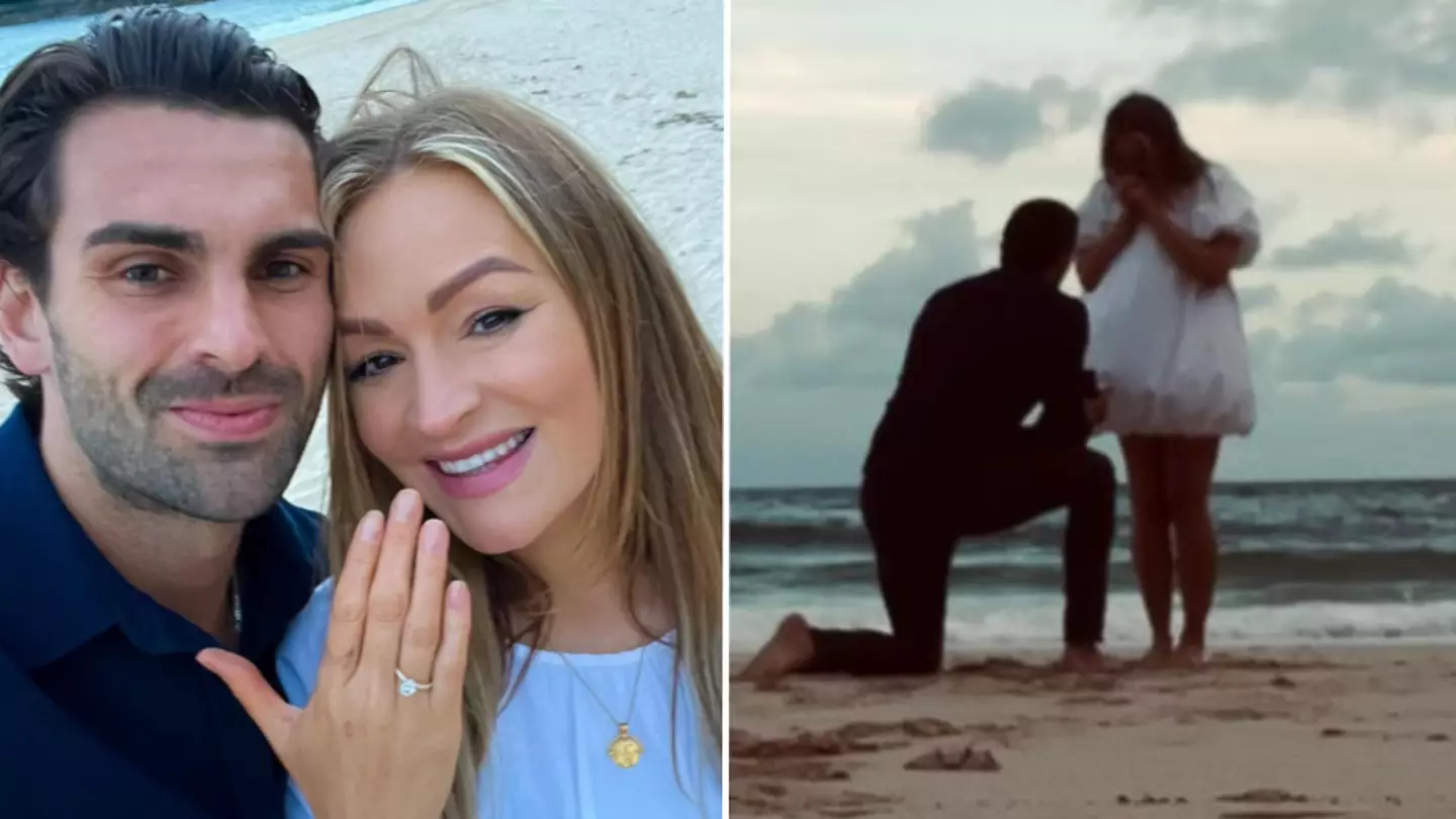 Adam Collard announces engagement to TV presenter Laura Woods in sweet post