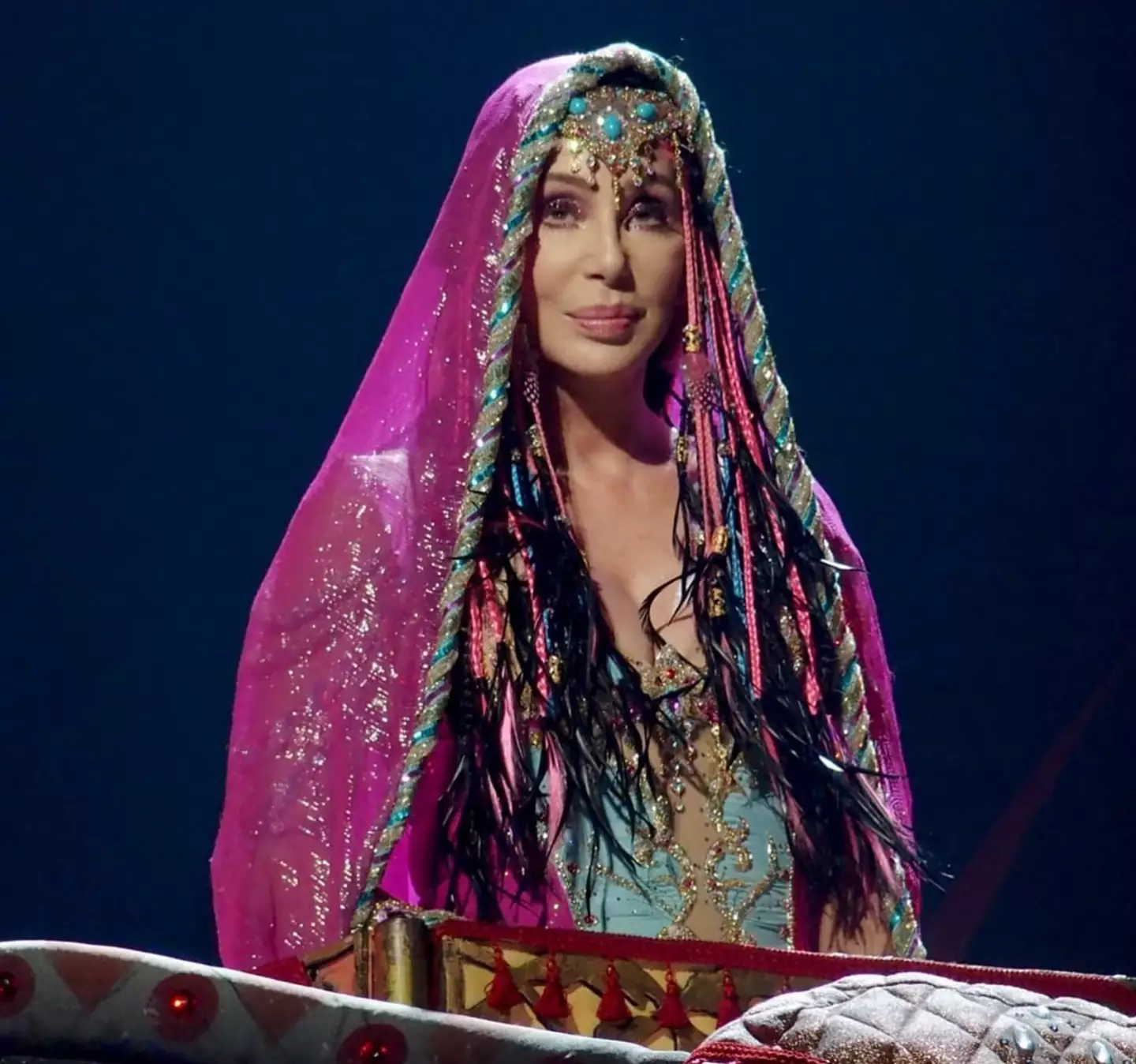 Cher does not look like a woman who is well into her 70s.