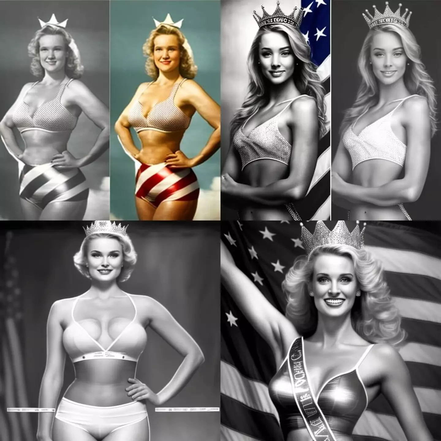 The US was very Statue of Liberty.