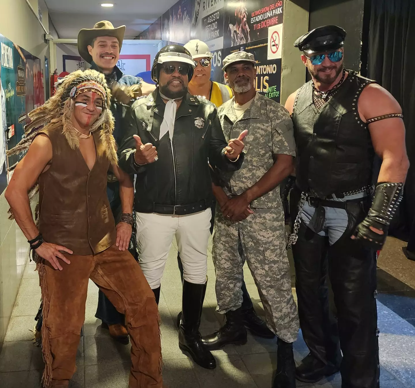 The Village People announced they'll be performing at Donald Trump's upcoming inauguration (Facebook/@officialvictorwillis)