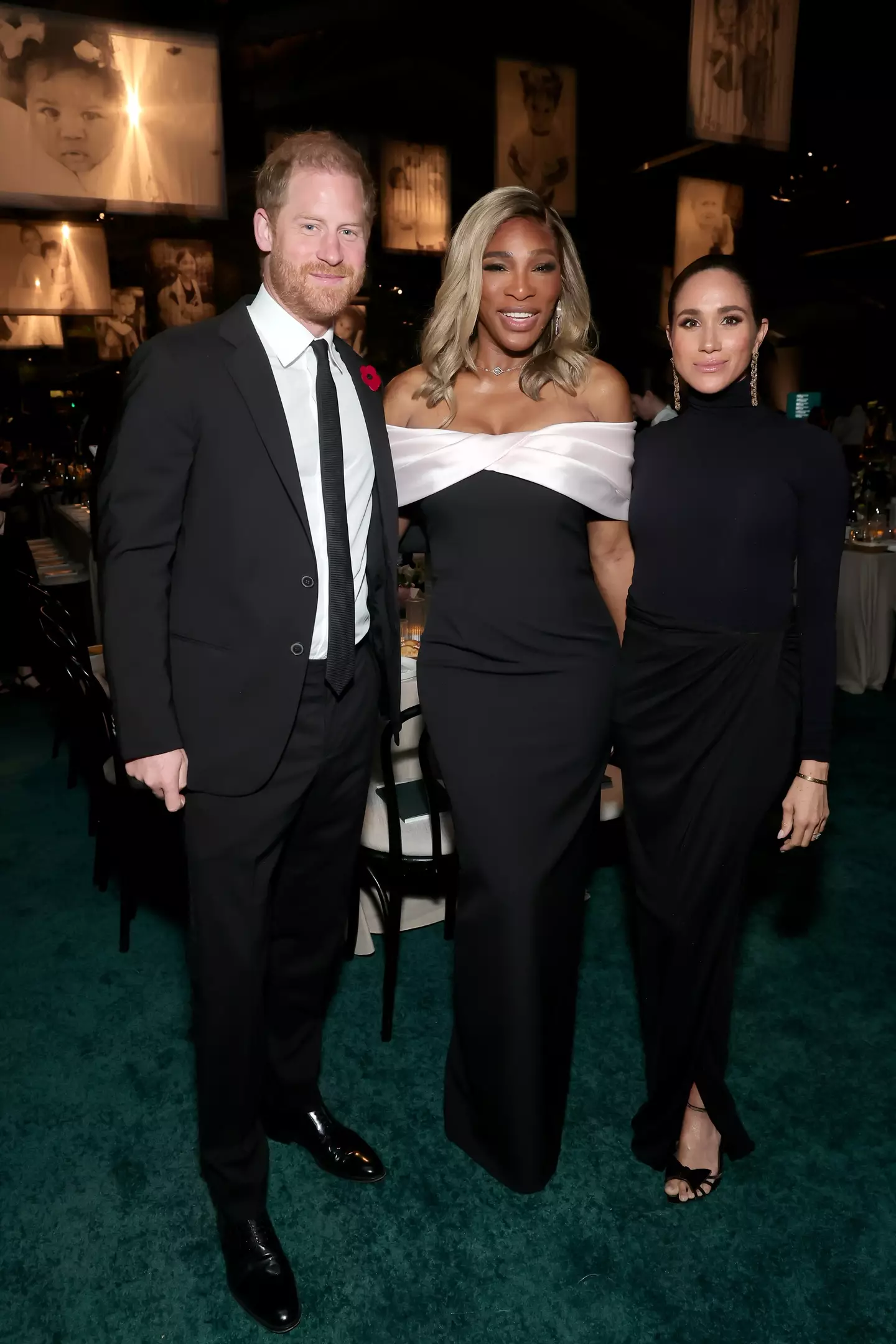 Prince Harry and Meghan Markle attended the Baby2Baby Gala before heading on to Kris Jenner's birthday party (Photo by Emma McIntyre/Getty Images for Baby2Baby)
