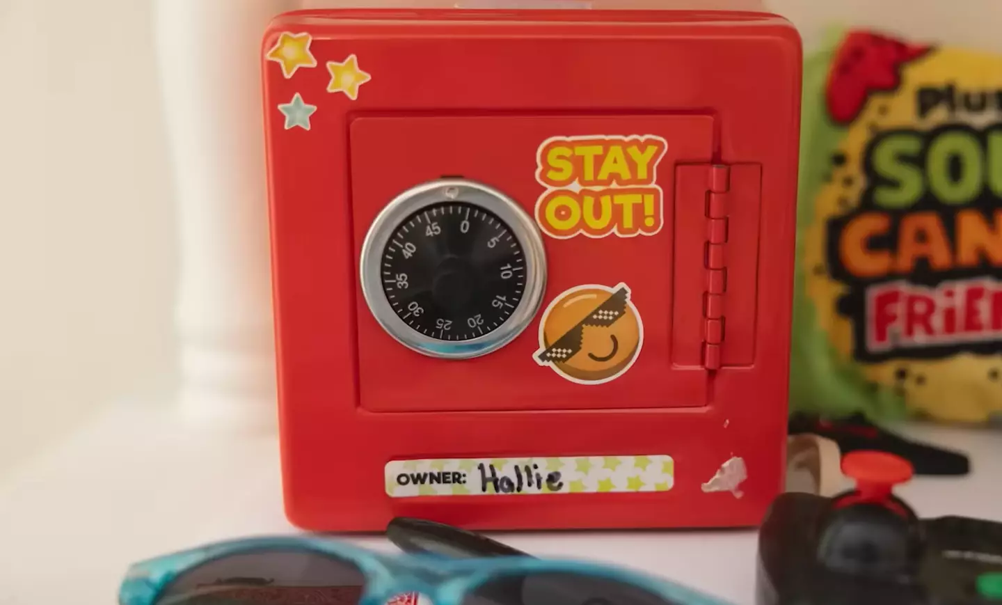 Hallie's room has remained untouched since her murder (Netflix)