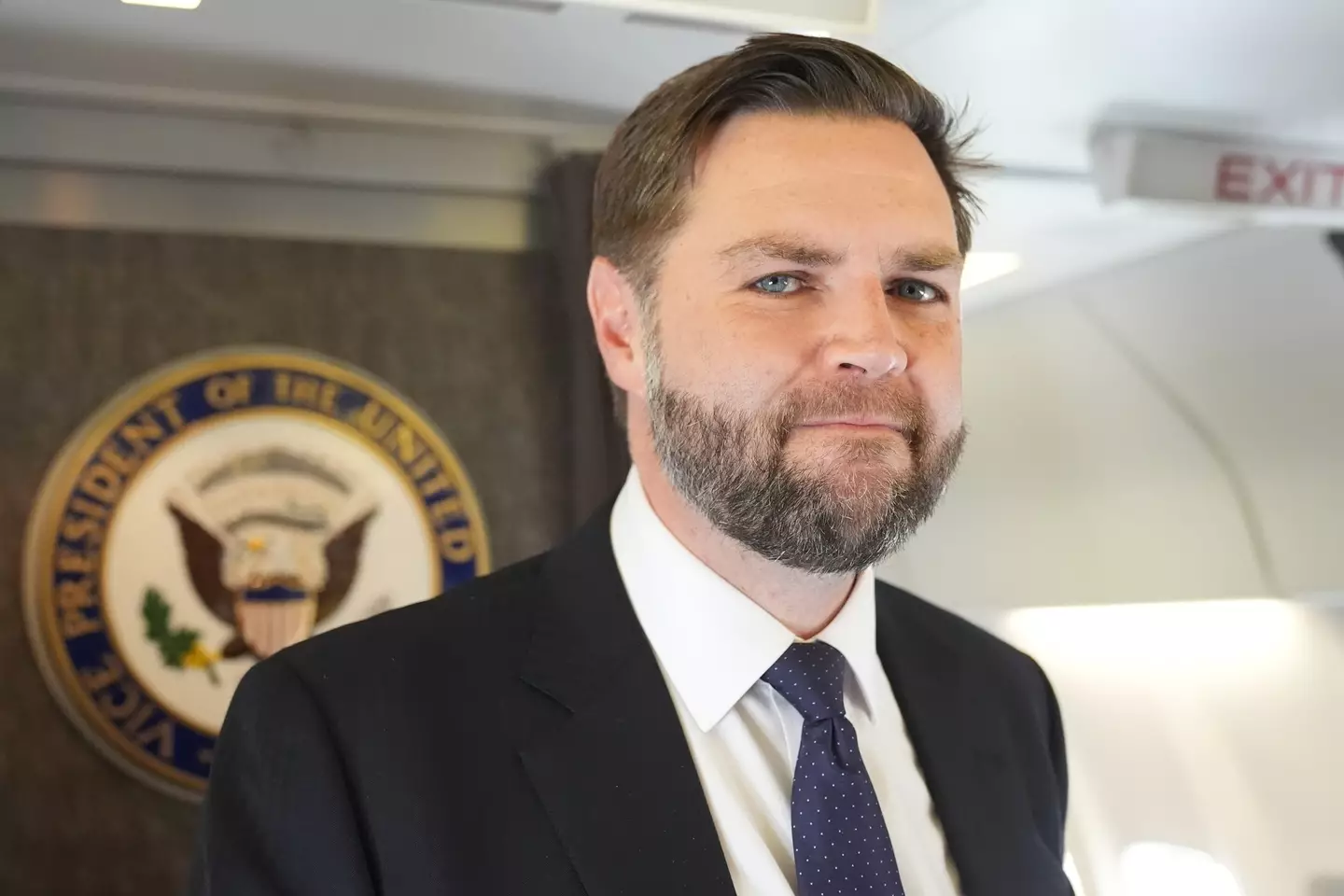 JD Vance has gone viral with a text he sent in the infamous Signal group chat (Jacquelyn Martin - Pool/Getty Images)