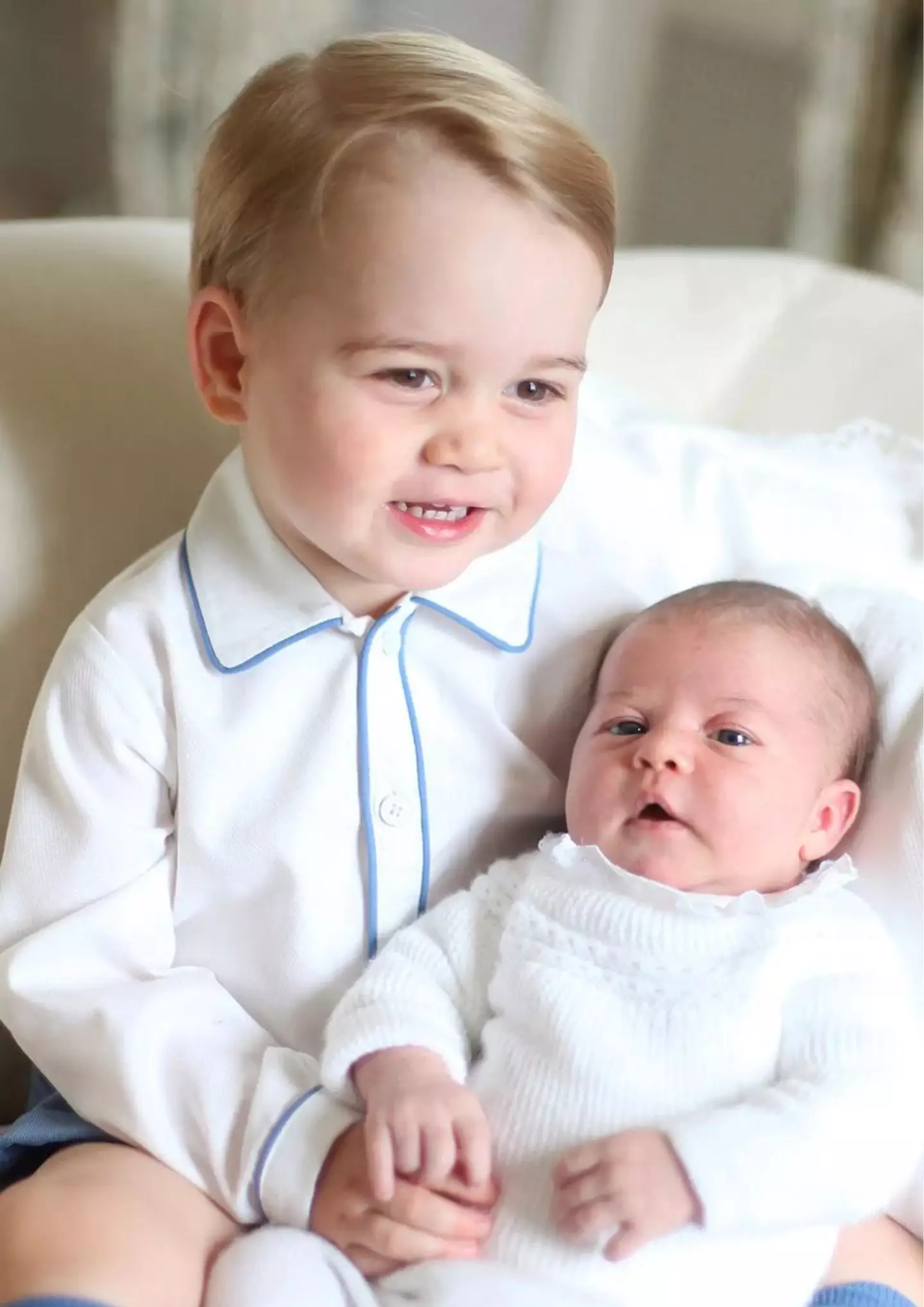 Kate took the first official portrait of her daughter Charlotte.