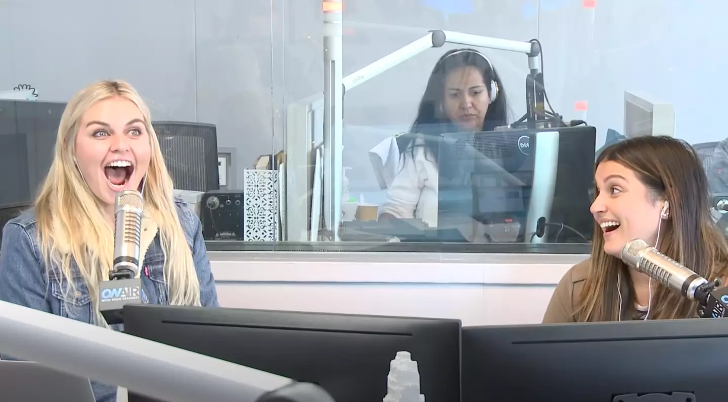 Cuoco called in to correct Tanya Rad. (On Air with Ryan Secrest)