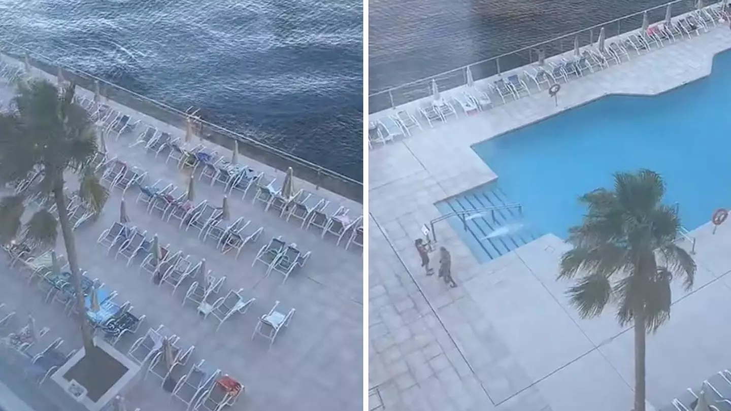 Woman slams 'absolutely ridiculous' tourists for reserving sun loungers the evening before