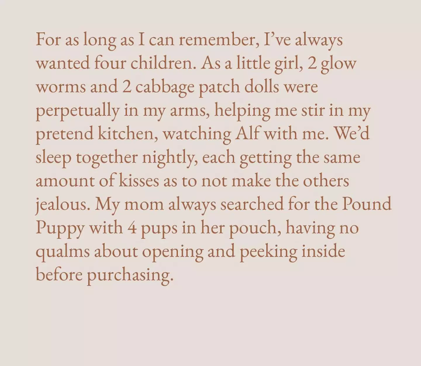 She took to Instagram to share the surrogacy story.