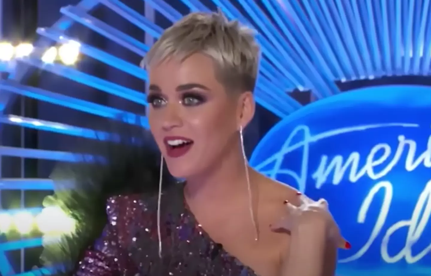 Perry got the reference immediately (American Idol)