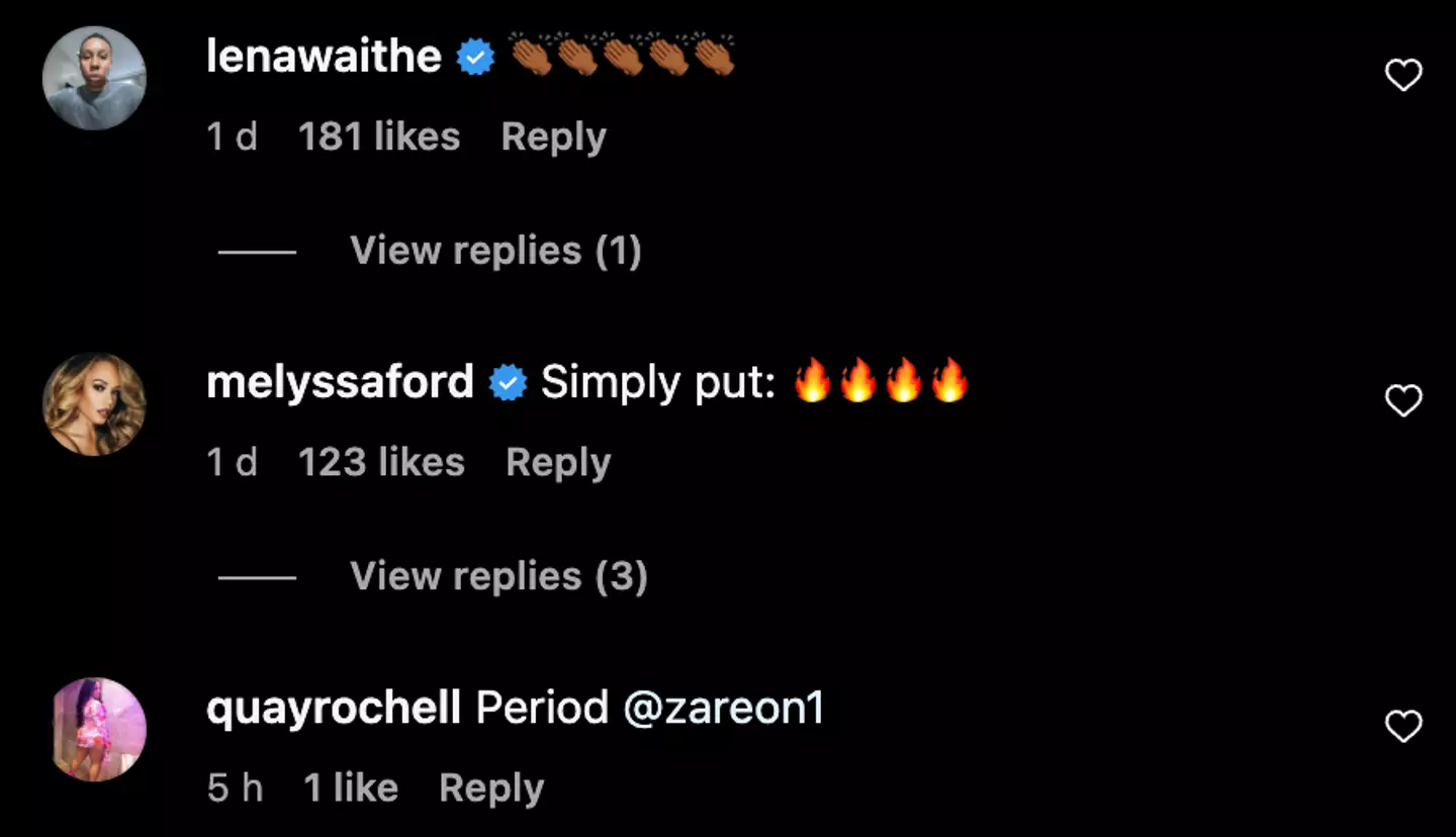 Fans were quick to leap to the post in praise of the actor's picture.