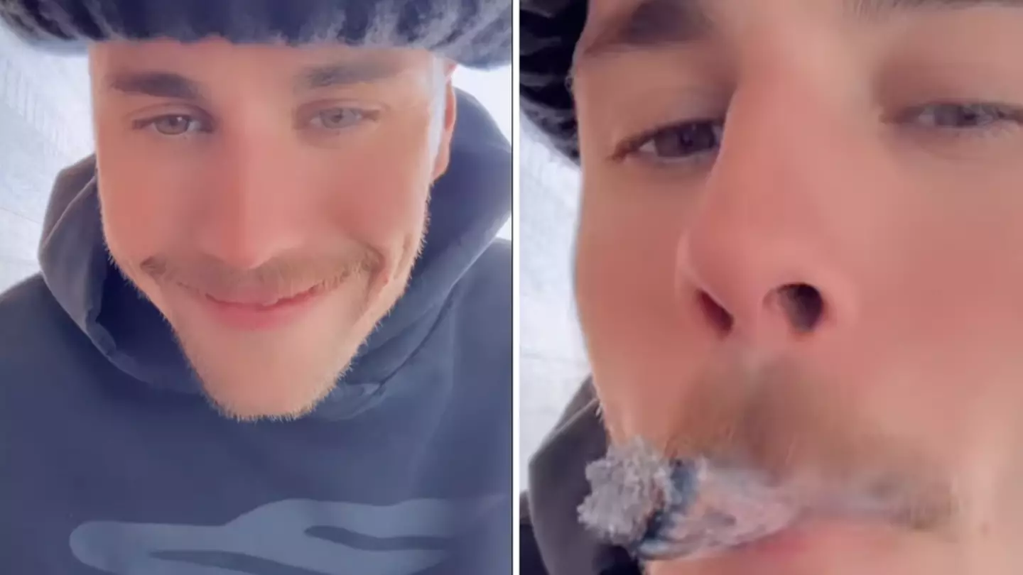 Justin Bieber shares cryptic new video of him smoking after denying he’s using drugs