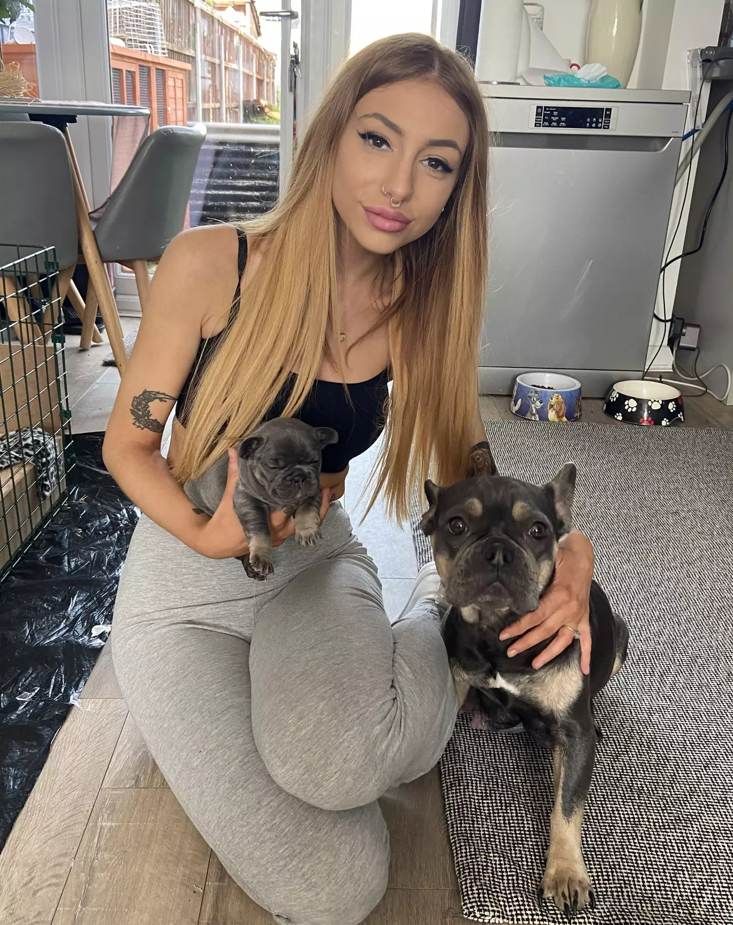 Megan's mental health 'plummeted' after the loss of her puppy. [