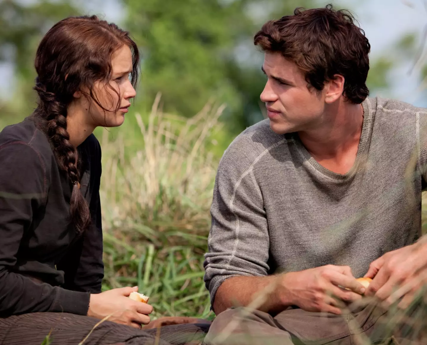 The pair starred in the Hunger Games. (Lionsgate)