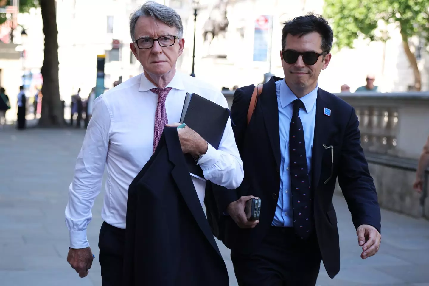 Mandelson was sacked last week over his association with Epstein (Dan Kitwood/Getty Images)