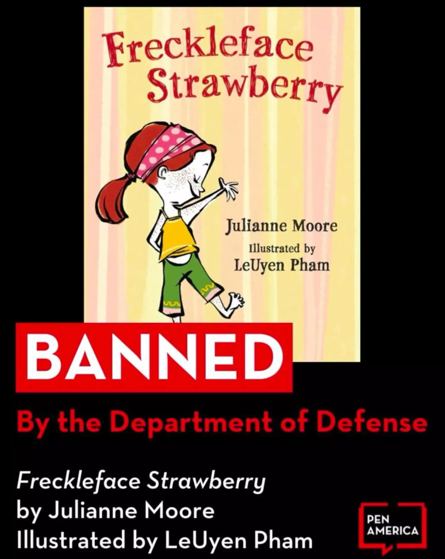 Moore's book has reportedly been banned (Instagram/@juliannemoore)