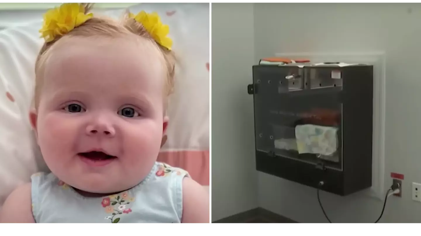 Firefighter who found abandoned newborn in baby box is adopting her