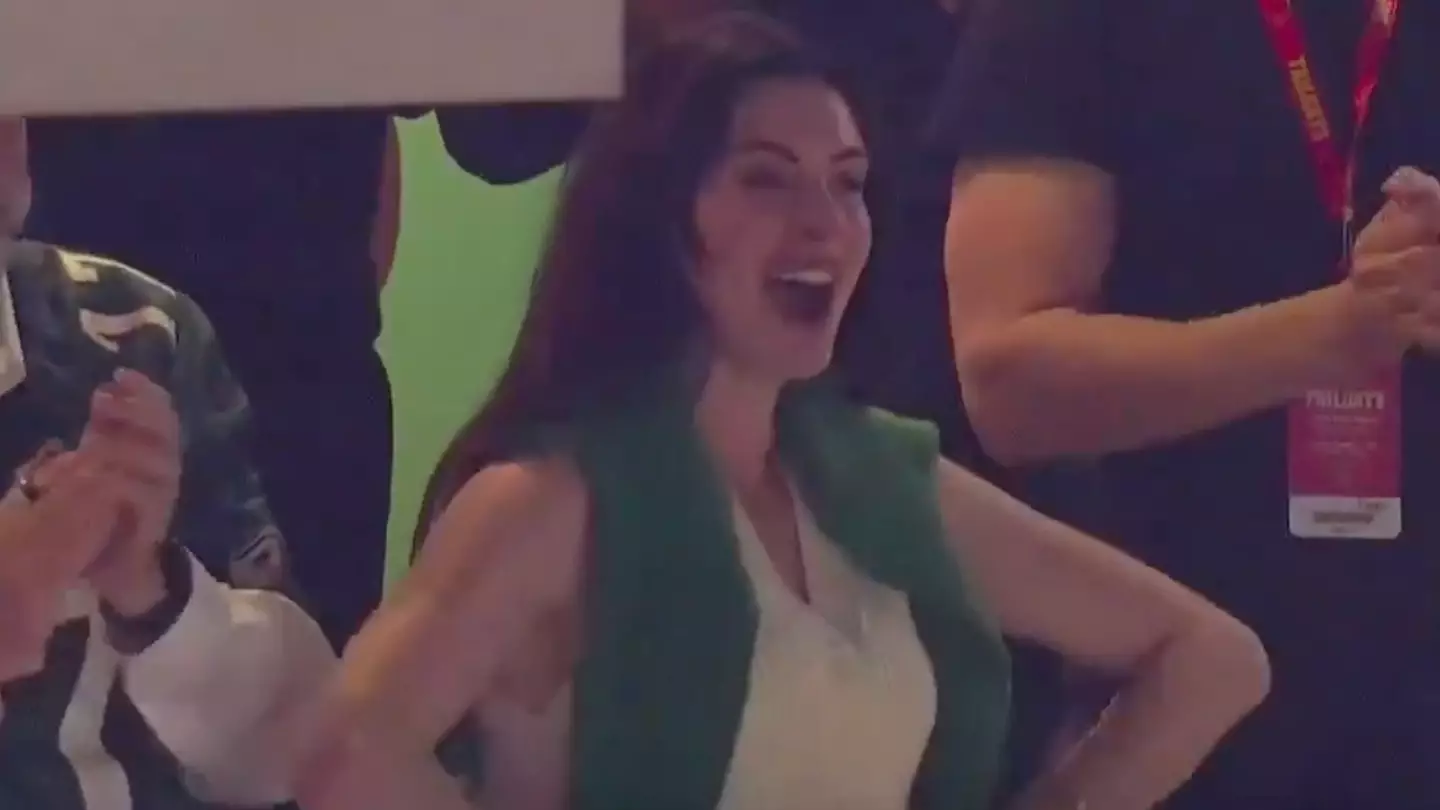 Anne Hathaway’s viral Super Bowl moment has everyone saying the same thing