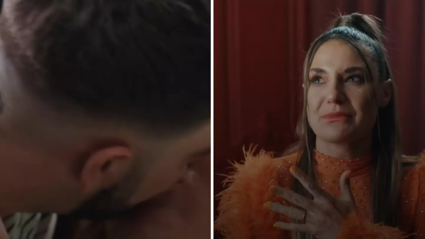 Shocking moment MAFS UK star Kieran kisses another bride as wife Kristina breaks down in tears