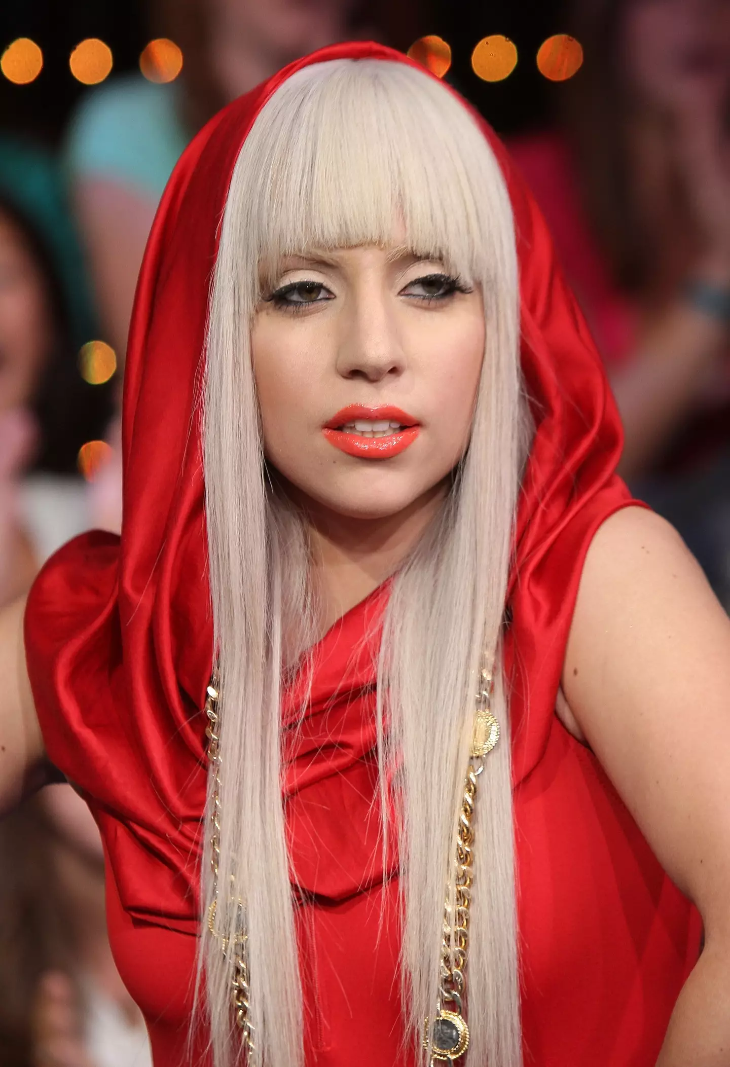 The rumours first began circulating following the release of Gaga's debut single (Scott Gries/Getty Images)
