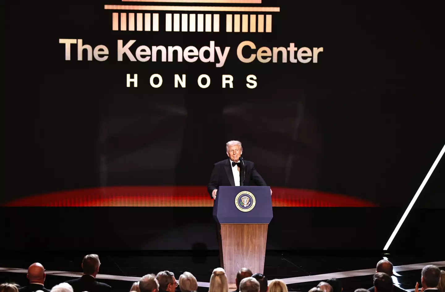 Trump slammed a number of onlookers (Mary Kouw/CBS via Getty Images)