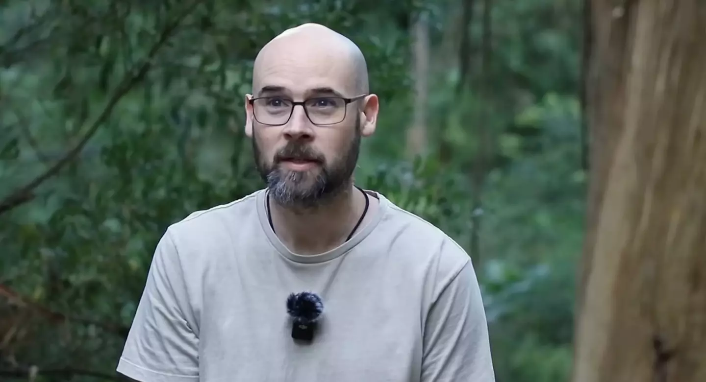The 41-year-old is documenting his journey with the disease on YouTube. (YouTube/youngeronsetdementia)