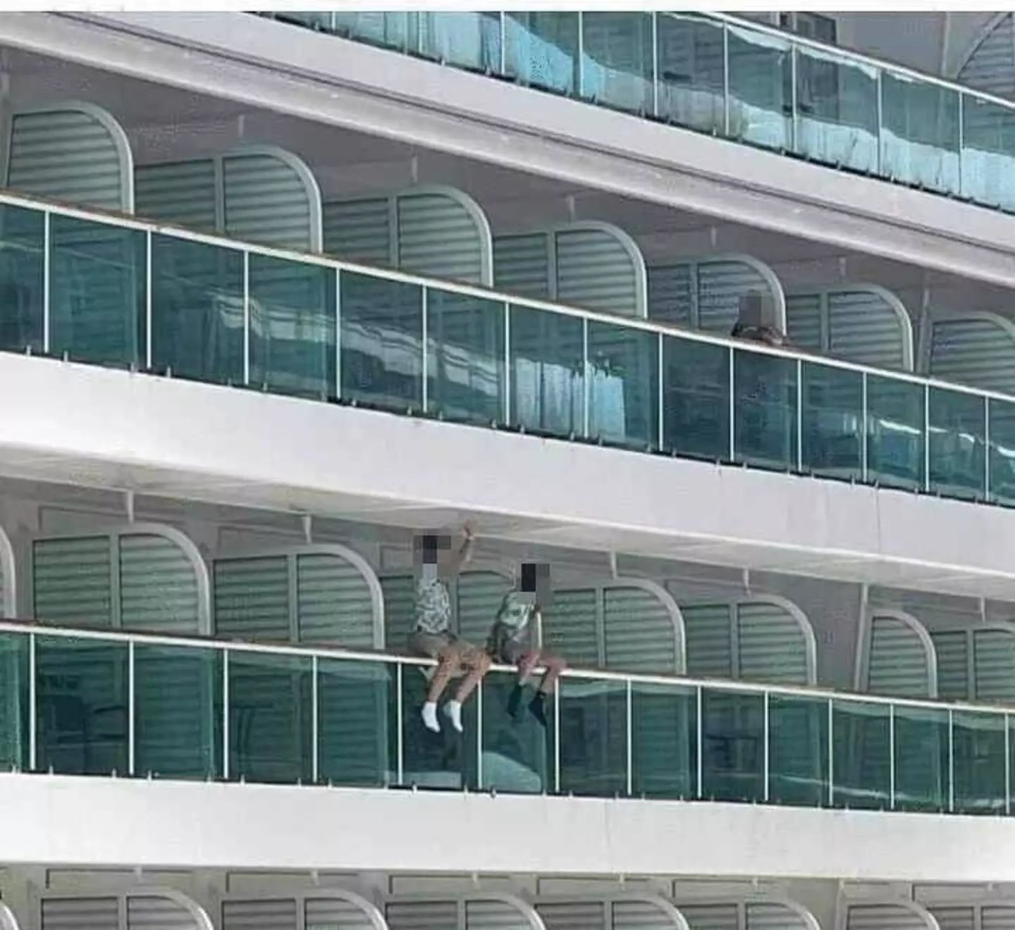 The image surfaced on Facebook with the question 'Where are the parents?'