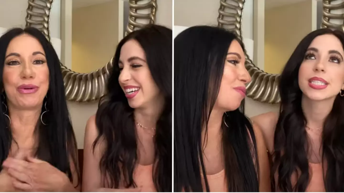Inseparable mother and daughter hit back at trolls after revealing they share underwear