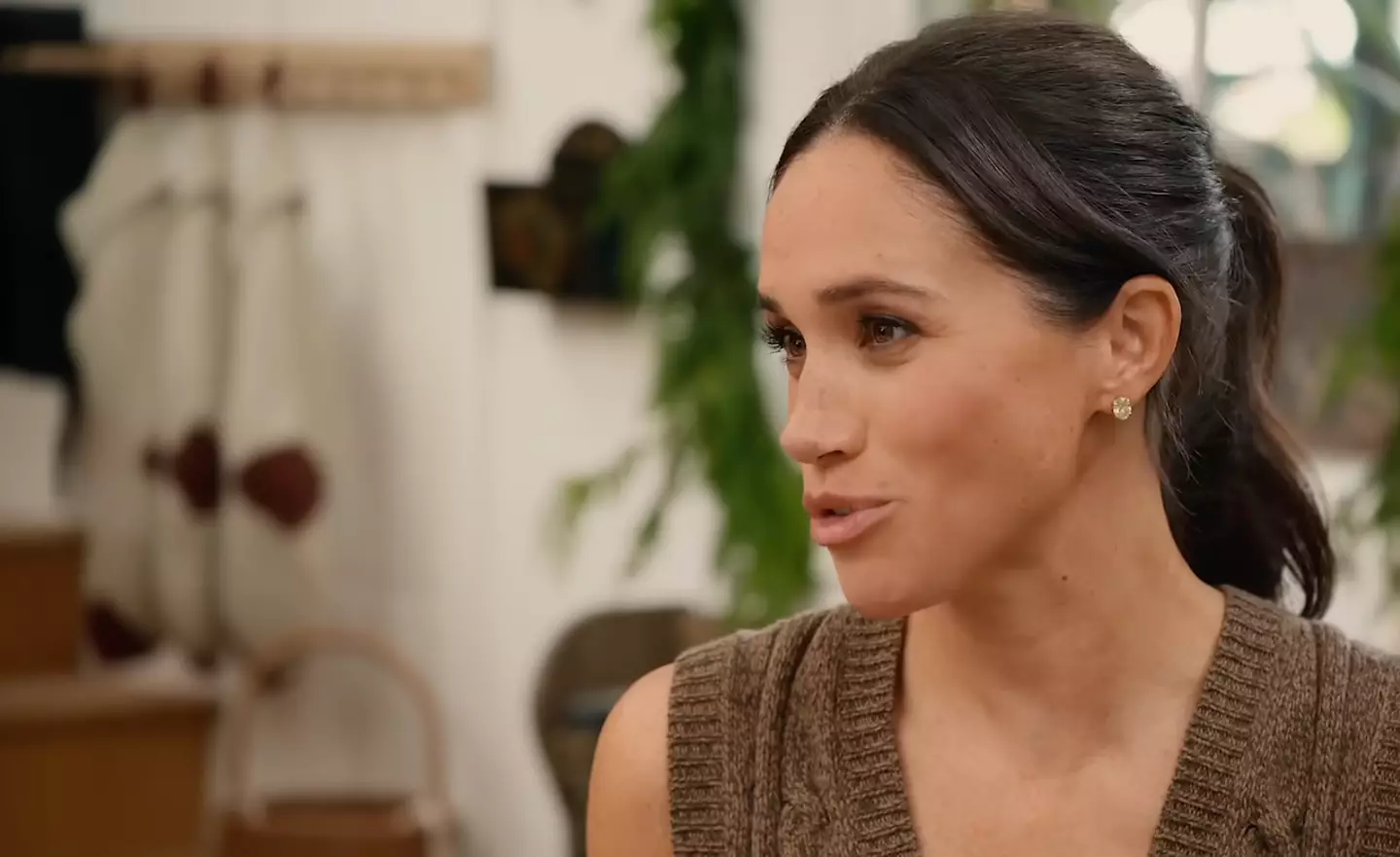 Harry made the comment to Meghan during the special Christmas episode of her show (Netflix)