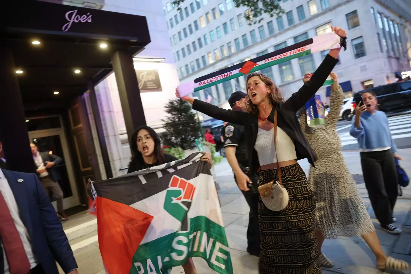 Trump ordered the protestors' removal (Win McNamee/Getty Images)