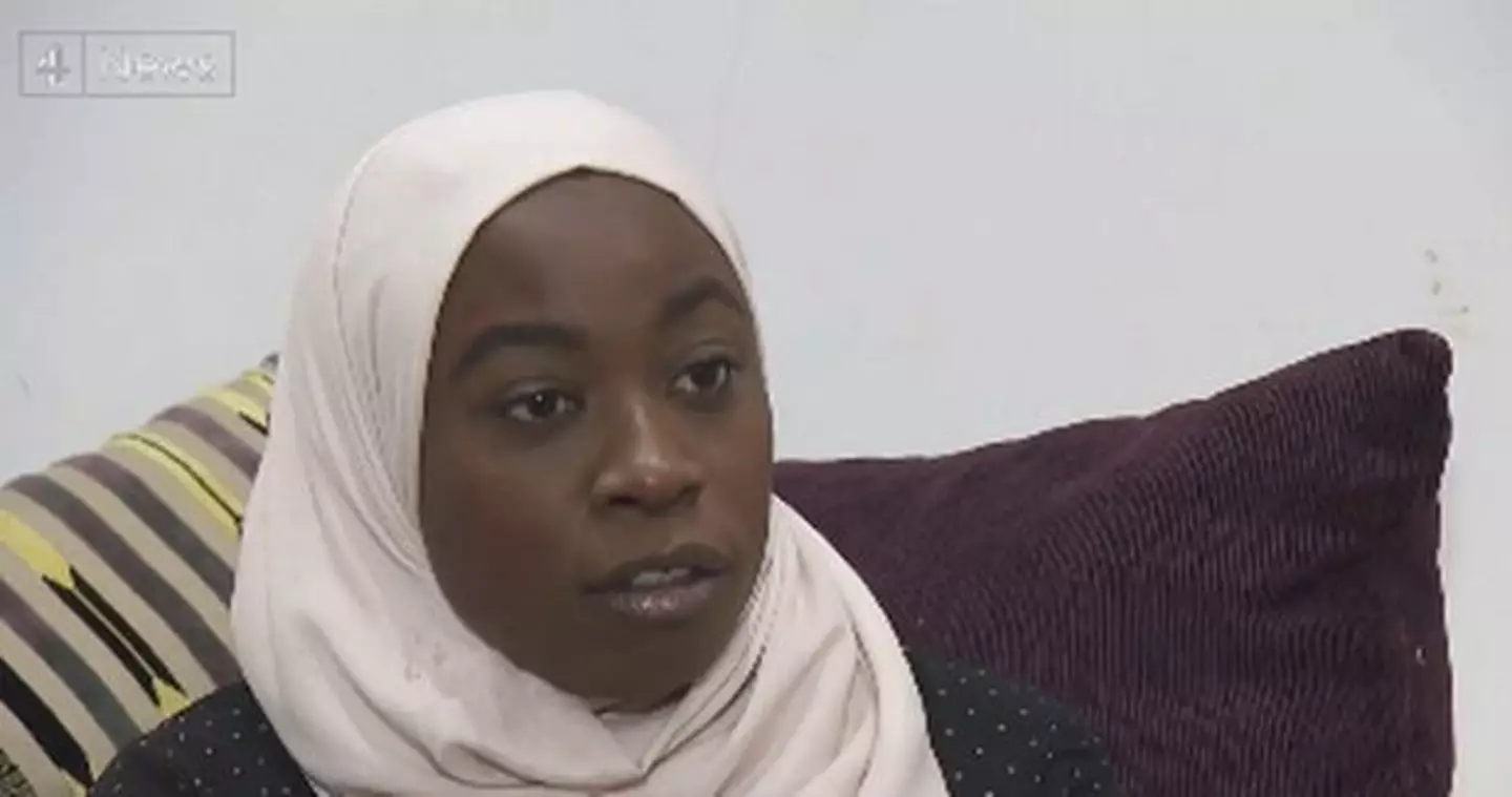 Sabreena was terrified when she couldn't find her son.